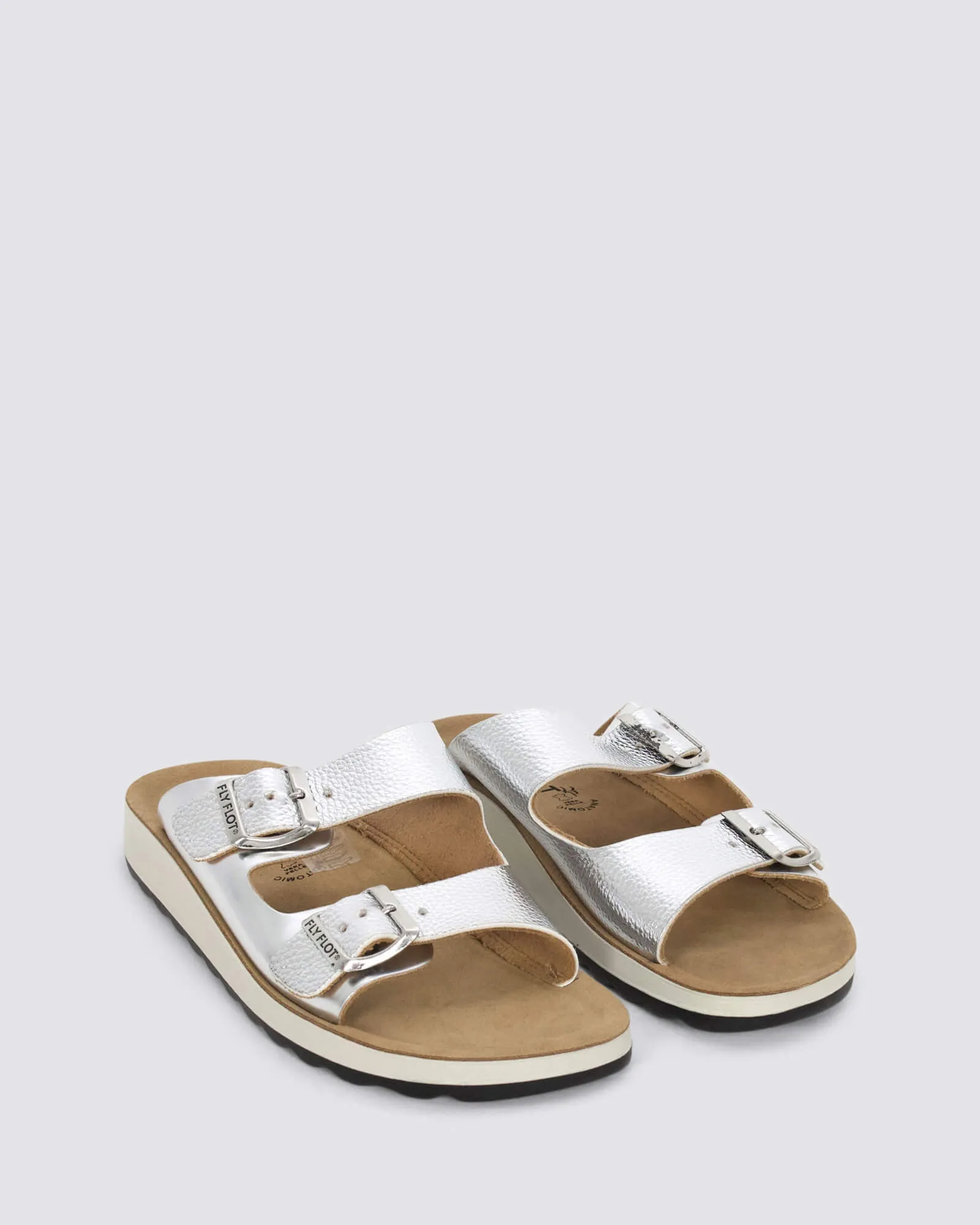 77G64 SANDALS SILVER