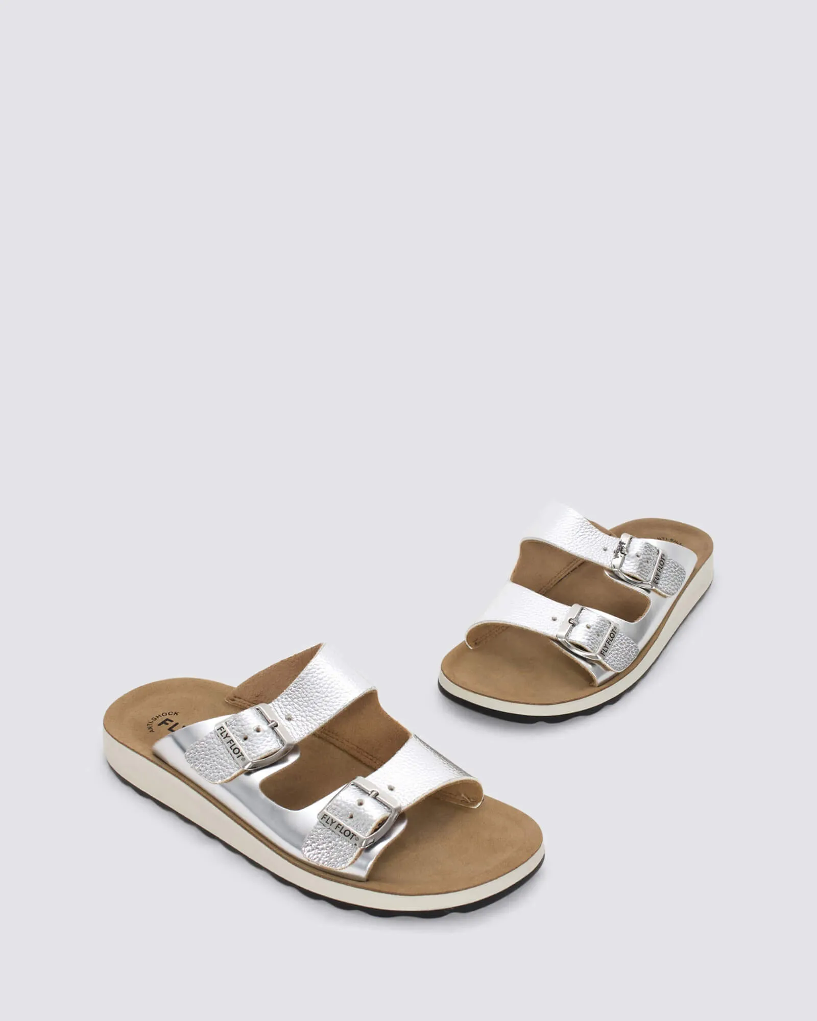 77G64 SANDALS SILVER