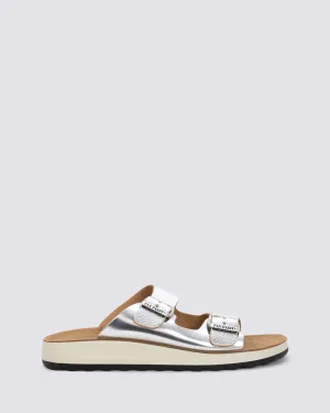 77G64 SANDALS SILVER