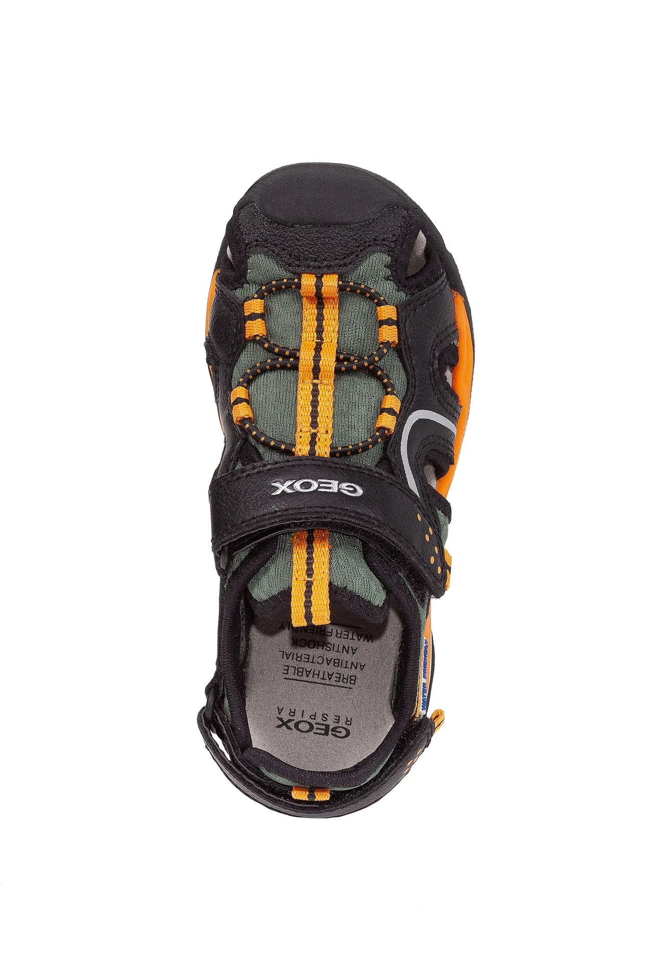 Borealis Boy's Water Sandal Black/Orange