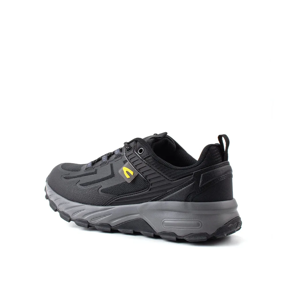 camel active Comfortable Mesh Lace Up Shoes Men Black ELGIN 882353-WA1SV-1