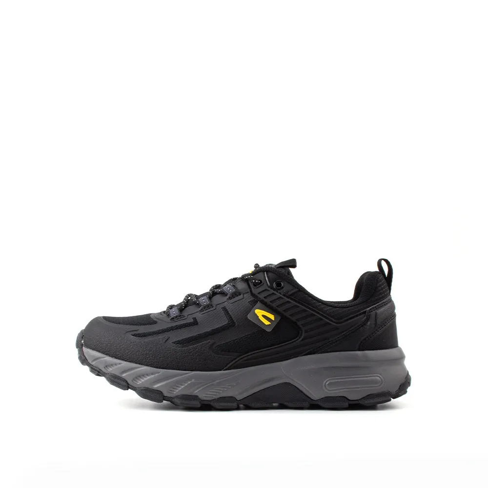 camel active Comfortable Mesh Lace Up Shoes Men Black ELGIN 882353-WA1SV-1