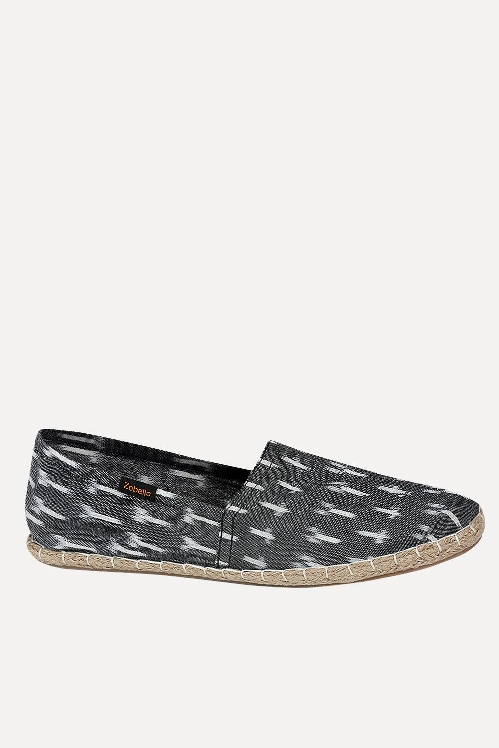 Elastic Handwoven Ikat Espadrilles