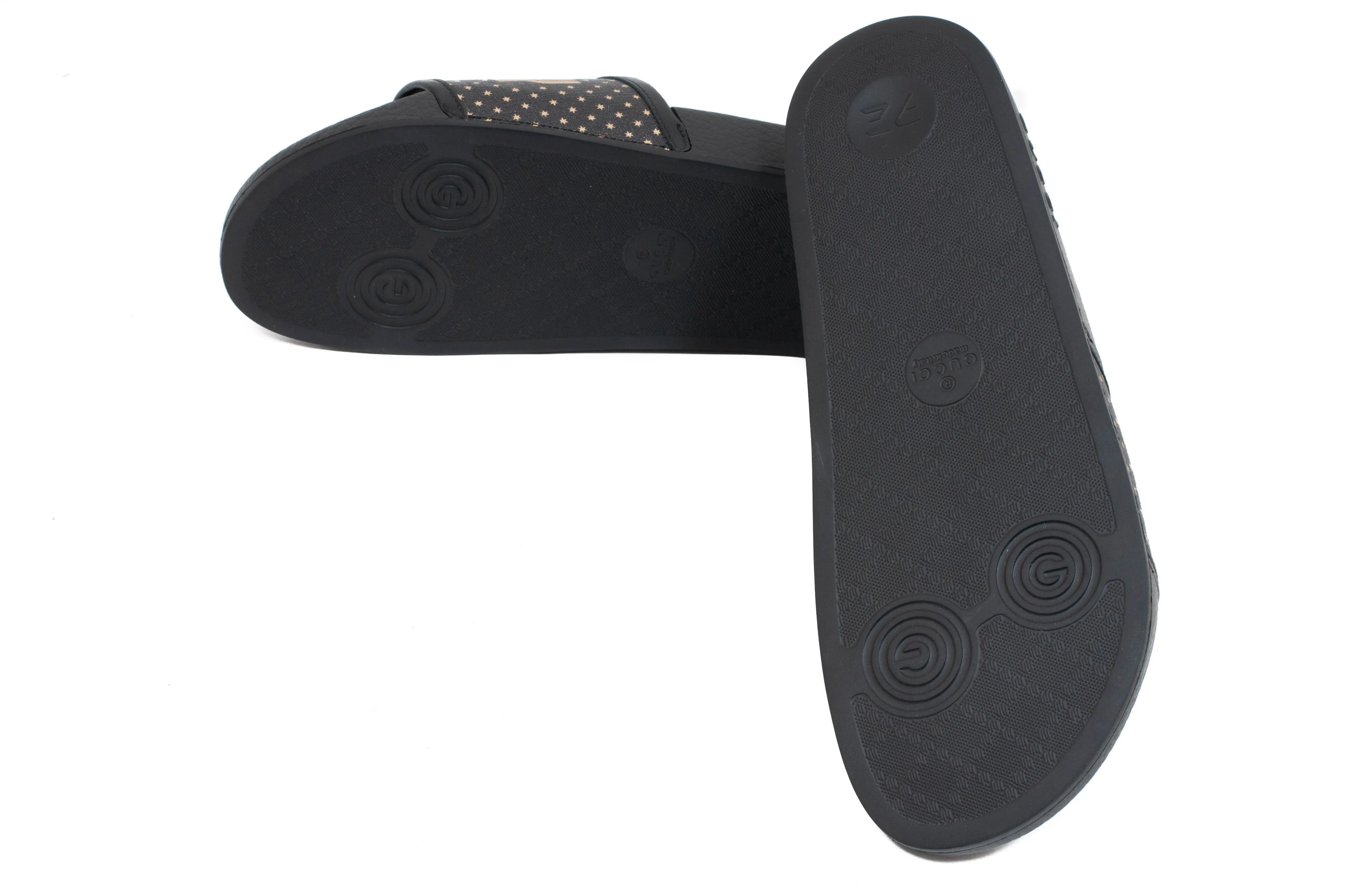 Guccy Rubber Slide Sandal