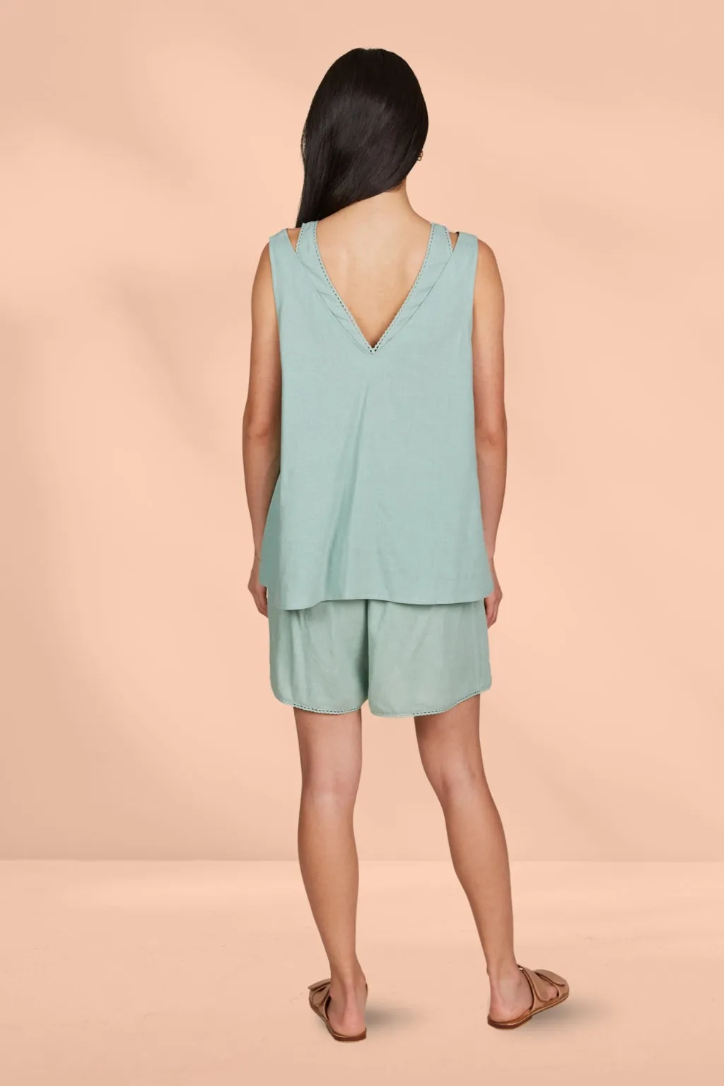 Isle of Mine Amelie Tank Seafoam
