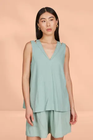 Isle of Mine Amelie Tank Seafoam