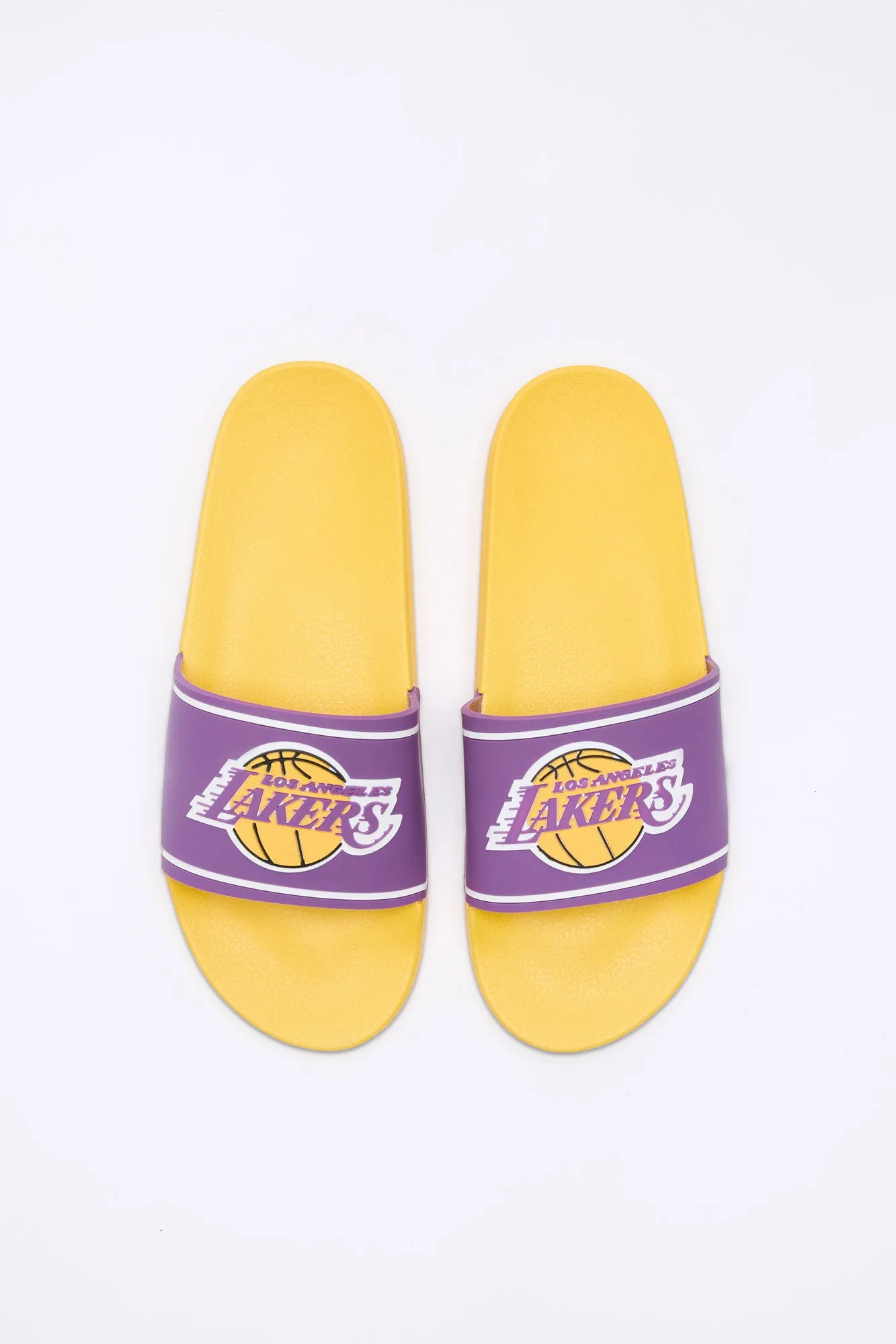 Mens LA Lakers Slides