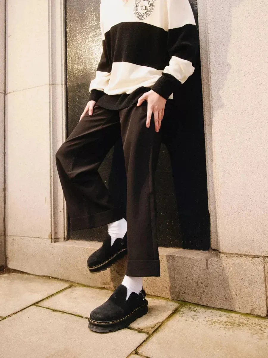 Mules Zebzag in Pelle Scamosciata