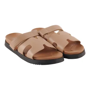 mySTYLE Women's H-Strap Footbed Sandals