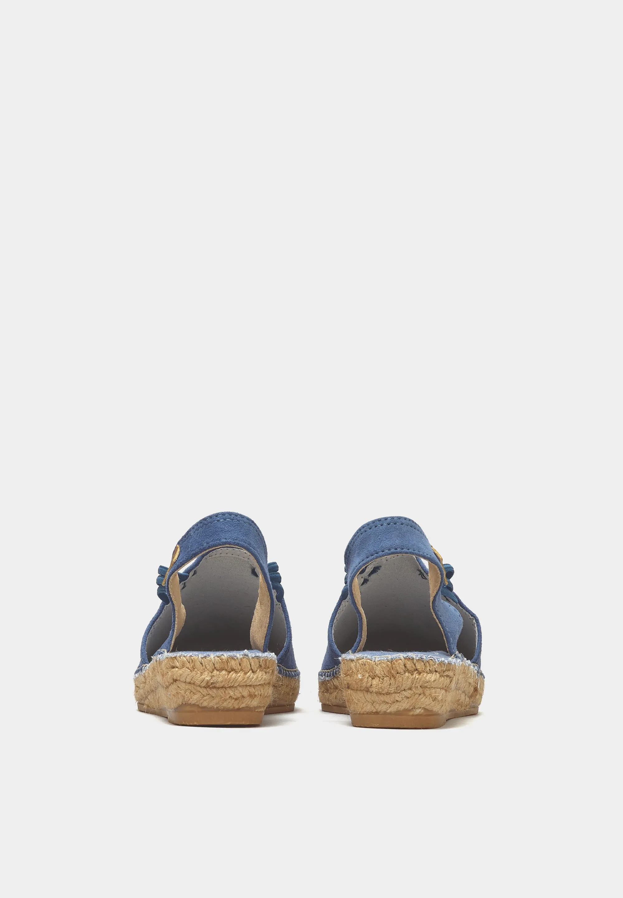 Nuria flat espadrilles Indigo Suede