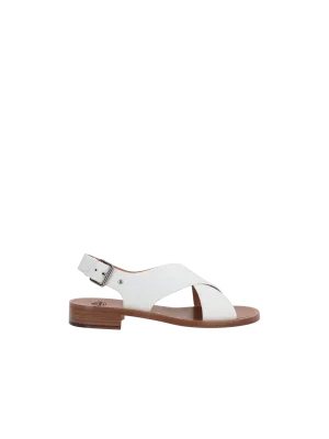 Rhonda 2 Smooth Leather Flat Sandals