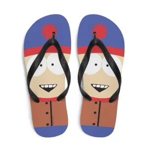 South Park Stan Big Face Flip Flops